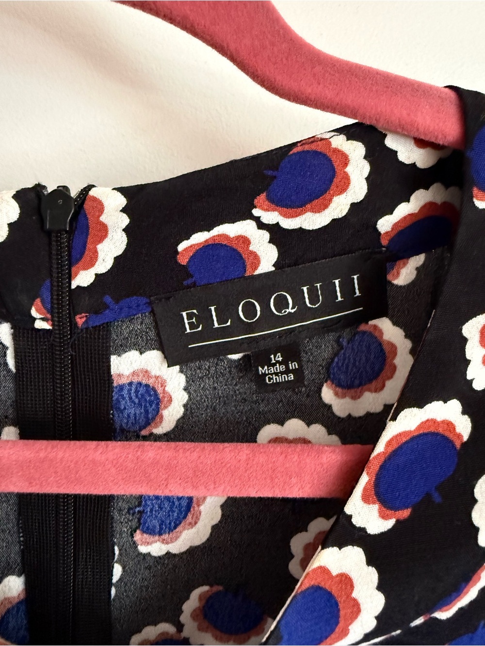 Eloquii Artsy Wide-Leg Two-Piece Jumpsuit Set with Wrap Top - Picture 6 of 7